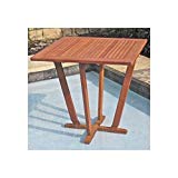 International Caravan TT-ST-015-IC Furniture Piece Royal Tahiti Outdoor 28″ Square Inverted Pyramid Table International Caravan TT-ST-015-IC Furniture Piece Royal Tahiti Outdoor 28″ Square Inverted Pyramid Table