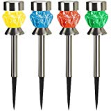 GreeSuit Garden Solar Lights Landscape Pathway Lights for Patio Lawn Yard Outdoor Security with Waterproof Stainless Steel – 4 Pack For Sale GreeSuit Garden Solar Lights Landscape Pathway Lights for Patio Lawn Yard Outdoor Security with Waterproof Stainless Steel – 4 Pack For Sale