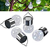 Outdoor Solar Garden Lights – White Color LED Solar Decorative Lights for Garden, Patio, Backyard
