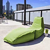 Jaxx Outdoor Prado Bean Bag Lounge Chair, Solid, Lime Green Review