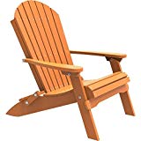 Cheap LuxCraft Recycled Plastic Folding Adirondack Chair