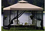 Cheap The Outdoor Patio Store Replacement Canopy for Garden Treasures 10 Ft. x 10 Ft. Gazebos High-Grade 300D Polyester Fits S-577-1 Grommet Holes Cheap The Outdoor Patio Store Replacement Canopy for Garden Treasures 10 Ft. x 10 Ft. Gazebos High-Grade 300D Polyester Fits S-577-1 Grommet Holes