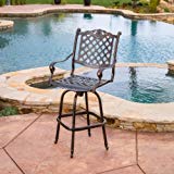Pomelo Outdoor Cast Aluminum Barstool For Sale