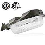 Dusk-to-Dawn LED 42W LED Yard Light Outdoor Area Weatherproof Security Lighting, 5000K Daylight Floodlight, LED Barn Light, DLC & ETL-Listed Yard Light for Area Lighting, 5-Year Warranty