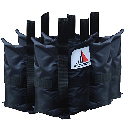 ABCCANOPY Heavy Duty Premium Instant Shelters Gazebo Weight Bags – Set of 4-40lb Capacity per Bag Review