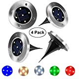 G-an Solar Lights 4Pcs 5 LED Solar Powered Garden Light Waterproof Solar Ground Lights Outdoor Pathway Lights for Home,Yard,Lawn,Driveway Patio Walkway Pool Area (Blue) For Sale G-an Solar Lights 4Pcs 5 LED Solar Powered Garden Light Waterproof Solar Ground Lights Outdoor Pathway Lights for Home,Yard,Lawn,Driveway Patio Walkway Pool Area (Blue) For Sale