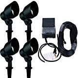 Malibu 8301-9904-04 20-Watt Flood Light Kit, 4-Piece Review
