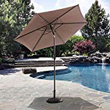 Cheap Sunjoy Delilah Market Umbrella, 9′
