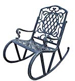 Cheap Oakland Living Mississippi Cast Aluminum Rocking Chair