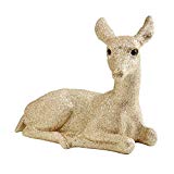 BrylaneHome Right Facing Gold Shimmer Reindeer BrylaneHome Right Facing Gold Shimmer Reindeer
