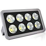 Morsen 400W LED Outdoor Flood Light Waterproof Super Bright Daylight High Power Security Wall Landscape COB Chip light Spotlight for Commercial Lighting Playground Court Garden Street, Cold White