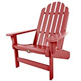Original Pawleys Island DWAC1RD Durawood Essentials Adirondack Chair, Red For Sale