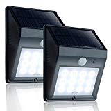 Cheap eToplighting [2-Pack] Solar Power Light, Outdoor Weatherproof 12 LED Security Light Motion Sensor Light for Patio Garden Pool Path APL1336
