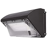 Dephen 120W LED Wall Pack Fixture, 500W HPS/HID Replacement, 5000K, 17500Lumens, Commercial and Industrial Outdoor Lighting, IP65 Waterproof (UL-Listed) Review