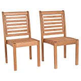 Amazonia Eucalyptus Stackable Chair without Arms Amazonia Eucalyptus Stackable Chair without Arms