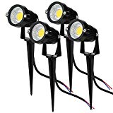 Cheap Bloomwin 3W 12V Landscape Light Outdoor Garden Light IP65 Aluminum COB LED Lawn Spike lights Warm White