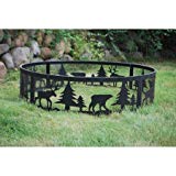 Fire Ring Outdoor Fire Pit, Antique Bronze For Sale Fire Ring Outdoor Fire Pit, Antique Bronze For Sale