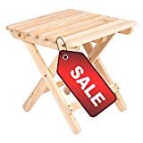 Small Patio Side Table Folding Square End Natural Wooden Water Weather Rust UV Resistant Stylish Outdoor & Indoor Furniture & eBook by Easy&FunDeals Review Small Patio Side Table Folding Square End Natural Wooden Water Weather Rust UV Resistant Stylish Outdoor & Indoor Furniture & eBook by Easy&FunDeals Review