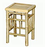 Cheap Bamboo Stool Pedestal with All Construction – Set of 2