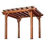 Backyard Discovery Cedar Pergola 10 ‘x 10’ Review Backyard Discovery Cedar Pergola 10 ‘x 10’ Review