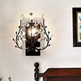 Cheap Leihongthebox Wall Sconce style reminiscent of the Wall Sconce Lamps Retro crystal chandeliers, Wall Sconce lights 31w33cm (Oil Rubbed Bronze)