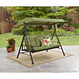 Cheap Mainstays Belden Park 3-Person Hammock Swing (Green) Cheap Mainstays Belden Park 3-Person Hammock Swing (Green)