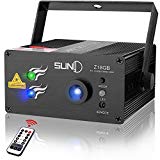 SUNY Laser Light Professional Music Laser Projector 18 Gobos Green Blue Laser Blue LED Projector Remote Control Sound Activated Stage Light DJ Disco Show Home Decorative Holiday Birthday Family Party Review SUNY Laser Light Professional Music Laser Projector 18 Gobos Green Blue Laser Blue LED Projector Remote Control Sound Activated Stage Light DJ Disco Show Home Decorative Holiday Birthday Family Party Review