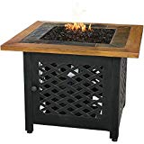 Endless Summer, GAD1391SP, LP Gas Outdoor Firebowl with Slate and Faux Wood Mantel Endless Summer, GAD1391SP, LP Gas Outdoor Firebowl with Slate and Faux Wood Mantel