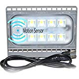 30w Led Flood Light with Motion Sensor Built-in Motion Sensor Super Bright 3000lm Ac110v 5500k Ip65 Waterproof with US 3 Plug Review