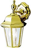 Kichler 9409PB Grove Mill Outdoor Wall 1-Light, Polished Brass Review