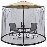 Best Choice Products 9ft Patio Umbrella Bug Screen w/Zipper Door. Polyester Netting – Black Best Choice Products 9ft Patio Umbrella Bug Screen w/Zipper Door. Polyester Netting – Black