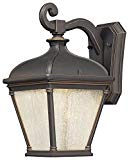 Minka Lavery Outdoor Wall Light 72392-143C Lauriston Manor Aluminum Exterior LED Wall Lantern, Bronze Review