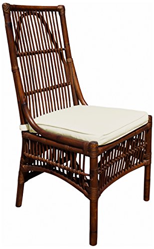 Panama Jack Sunrooms PJS-2001-ATQ-SC Bora Bora Side Chair with Cushion, Light Beige Review