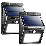 Solar Lights Outdoor, Habor Bright 20 LED Solar Lights Wireless Security Wall Light with Waterproof for Driveway, Garden, Security, Patio, Deck, Yard-2 Pack For Sale