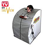 FIR-Real Portable Far Infrared Sauna (Large) with Two Ceramic Heaters