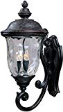 Maxim Lighting 3424WGOB Carriage House DC 3-Light Bottom Mount Outdoor 26.5-Inch Wall Lantern, Oriental Bronze Finish Maxim Lighting 3424WGOB Carriage House DC 3-Light Bottom Mount Outdoor 26.5-Inch Wall Lantern, Oriental Bronze Finish