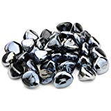 Cheap Onlyfire Reflective Fire Glass Diamonds for Natural or Propane Fire Pit, Fireplace, or Gas Log Sets, 10-Pound, 1/2-Inch, Onyx Black