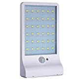 Newest 36LEDs Solar Gutter Lights Wall Sconces with Mounting Pole Outdoor Motion Sensor Detector Light Security Lighting for Barn Porch Garage (White) Newest 36LEDs Solar Gutter Lights Wall Sconces with Mounting Pole Outdoor Motion Sensor Detector Light Security Lighting for Barn Porch Garage (White)