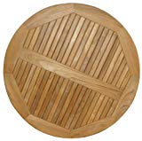 Cheap ATC Teak Wood Round Table Top, 36″ D Cheap ATC Teak Wood Round Table Top, 36″ D