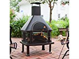 Outdoor Fireplace – Wood Burning Outdoor Fireplace with Smokestack; Gather Around the Fire in Your Backyard with This Modern Outdoor Fireplace For Sale Outdoor Fireplace – Wood Burning Outdoor Fireplace with Smokestack; Gather Around the Fire in Your Backyard with This Modern Outdoor Fireplace For Sale