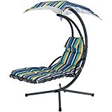 Sunnydaze Lakeview Floating Chaise Lounger Swing Chair with Canopy Umbrella, 43 Inch Wide x 80 Inch Tall Review Sunnydaze Lakeview Floating Chaise Lounger Swing Chair with Canopy Umbrella, 43 Inch Wide x 80 Inch Tall Review
