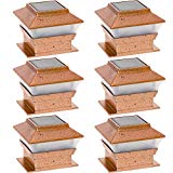 GreenLighting 6 Pack Solar Square Outdoor Post Cap Deck Lights for 4×4 (Copper) Review GreenLighting 6 Pack Solar Square Outdoor Post Cap Deck Lights for 4×4 (Copper) Review