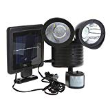 Solar Lights,LIYUDL 22 LED Dual Head Outdoor Solar Motion Sensor Lights,Solar Powered Exterior Security Wall Light for Patio,Deck,Yard,Garden,Path,Home,Driveway,Stairs
