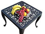 Perris Collection Cast Aluminum Corner Table for Chaise Lounge, Deep Seating, Side, Or End Table Review