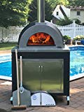 ilFornino  ELITE PLUS GENERATION III – WOOD FIRED PIZZA OVEN – CABINET BLACK For Sale