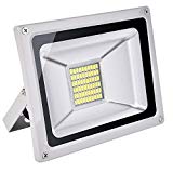 30w Led Flood Light Outdoor, IP65 Waterproof, led light bulbs High Power Equivalent, Super Bright Security Lights, Floodlight Landscape Wall Lights by Coolkun (Cold White, 30W)