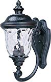 Maxim Lighting 3423WGOB Carriage House DC 2-Light Outdoor Wall Lantern, Bottom Mount, Oriental Bronze Finish For Sale Maxim Lighting 3423WGOB Carriage House DC 2-Light Outdoor Wall Lantern, Bottom Mount, Oriental Bronze Finish For Sale