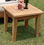 New Grade A Teak Wood Atnas 26″ Square Side Table / End Stool #WHAXSTAT Review New Grade A Teak Wood Atnas 26″ Square Side Table / End Stool #WHAXSTAT Review