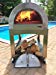 ilFornino Professional Series Wood Fired Pizza Oven - Thicker Gauge Stainless Steel- One-Flat-Cooking-Surface- Double Insulation