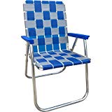 Cheap Lawn Chair USA Aluminum Webbed Tailgating Chairs (BLUE//SILVER) Cheap Lawn Chair USA Aluminum Webbed Tailgating Chairs (BLUE//SILVER)